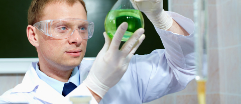 An man chemist